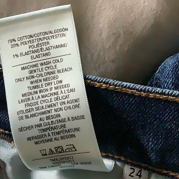 JOE’S JEANS HIGH RISE LDY CROPPED RAW EDGE SIZE 24 EUC - Picture 8 of 8